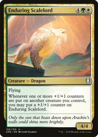Enduring Scalelord [Commander Anthology Volume II] | Good Games Cannington