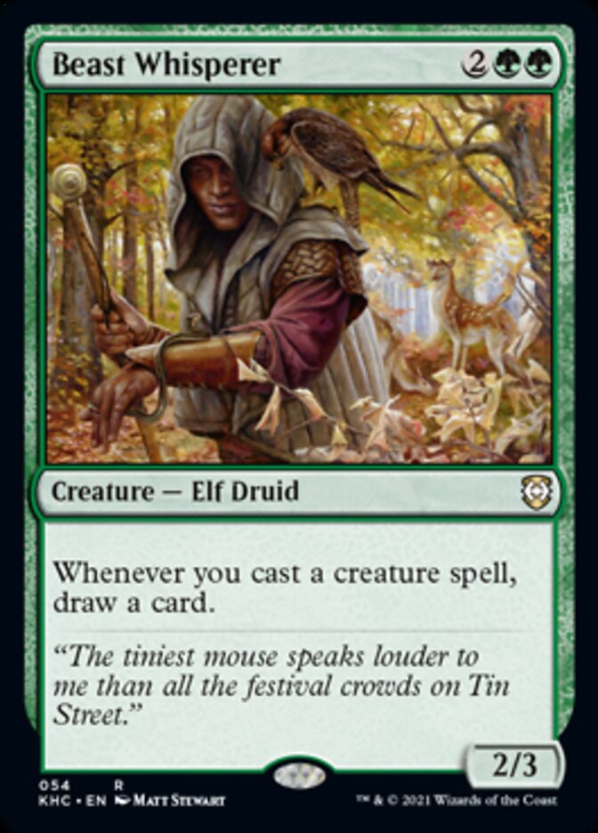 Beast Whisperer [Kaldheim Commander] | Good Games Cannington