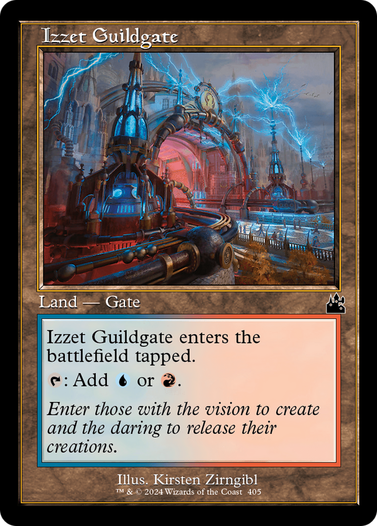 Izzet Guildgate (Retro Frame) [Ravnica Remastered] | Good Games Cannington