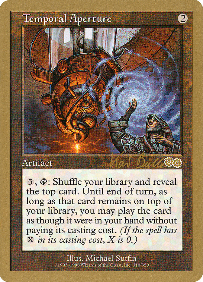 Temporal Aperture (Kai Budde) [World Championship Decks 1999] | Good Games Cannington