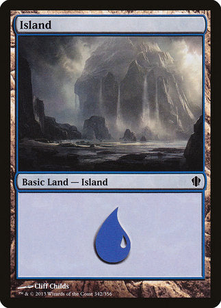 Island (342) [Commander 2013] | Good Games Cannington