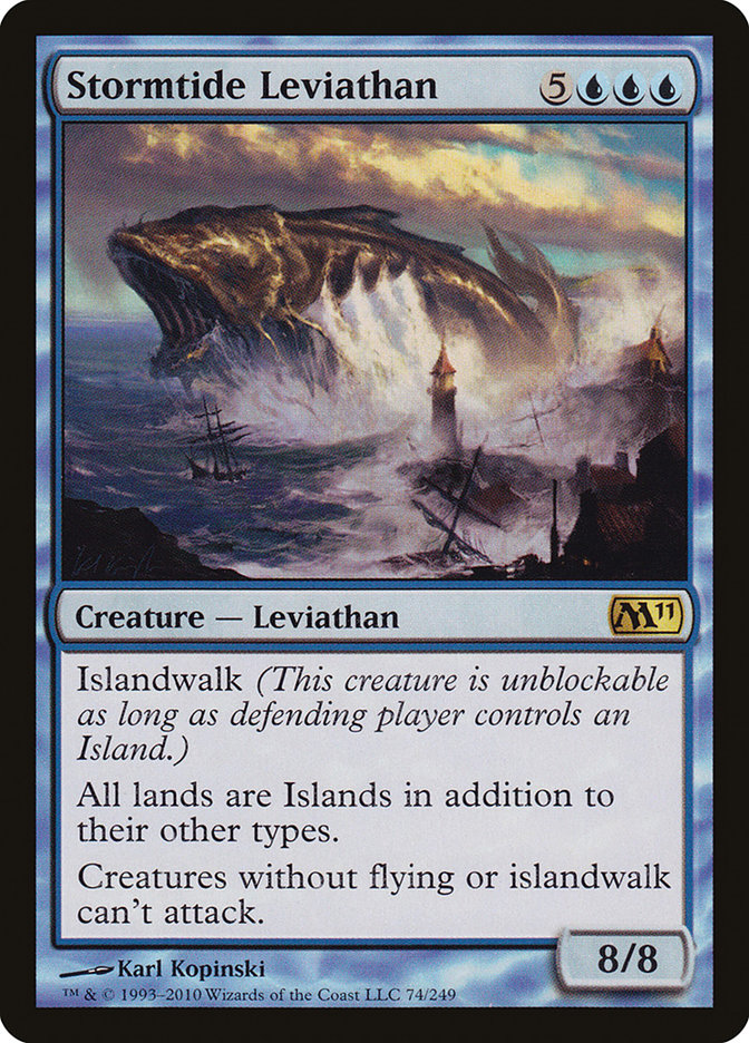 Stormtide Leviathan [Magic 2011] | Good Games Cannington