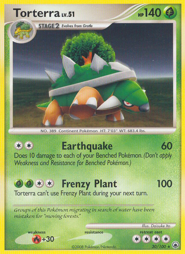 Torterra (30/100) [Diamond & Pearl: Majestic Dawn] | Good Games Cannington