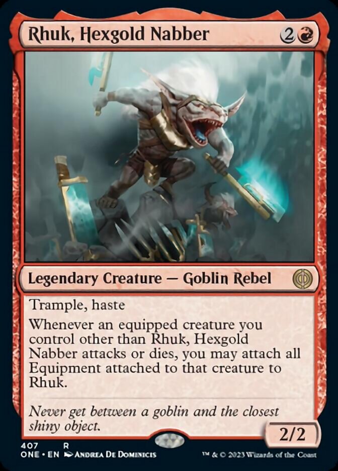 Rhuk, Hexgold Nabber [Phyrexia: All Will Be One] | Good Games Cannington