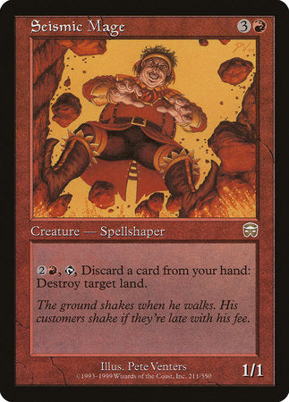 Seismic Mage [Mercadian Masques] | Good Games Cannington