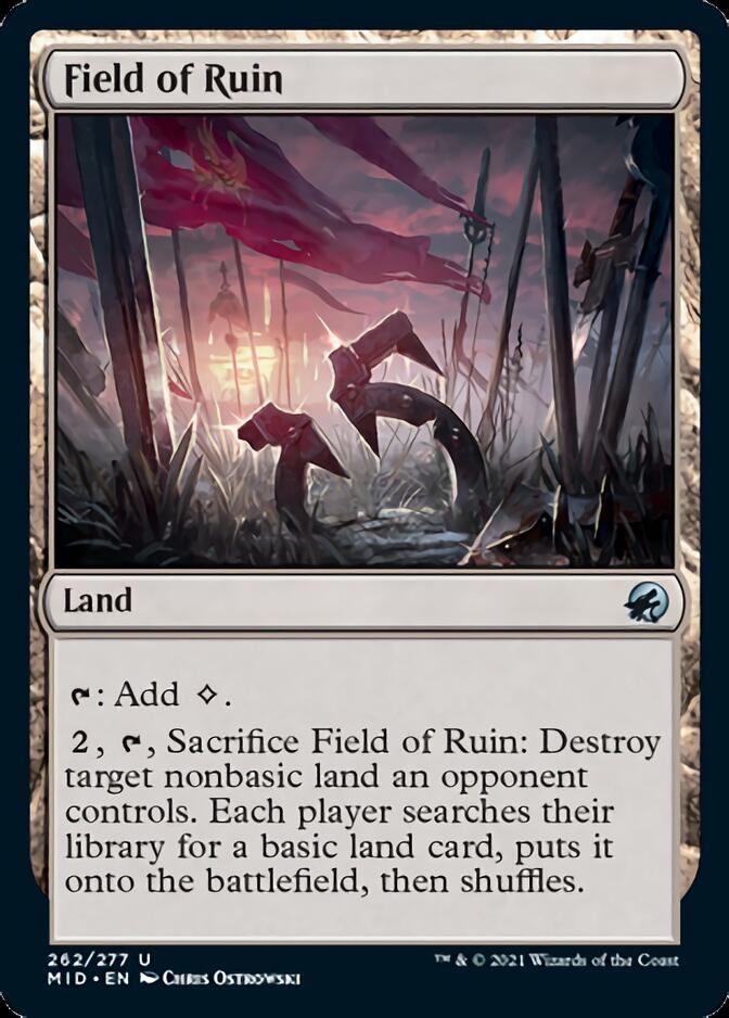 Field of Ruin [Innistrad: Midnight Hunt] | Good Games Cannington