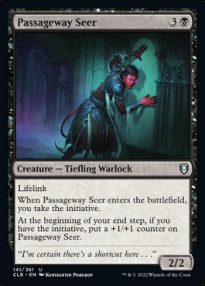 Passageway Seer [Commander Legends: Battle for Baldur's Gate] | Good Games Cannington