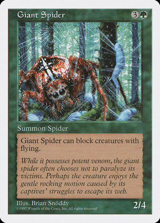 Giant Spider [Fifth Edition] | Good Games Cannington
