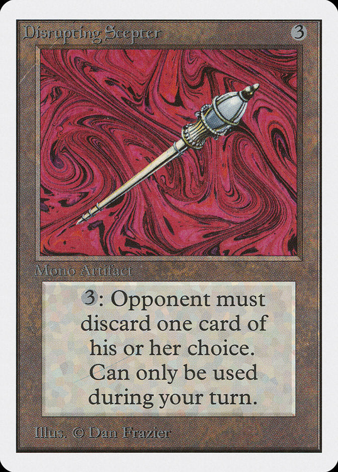 Disrupting Scepter [Unlimited Edition] | Good Games Cannington