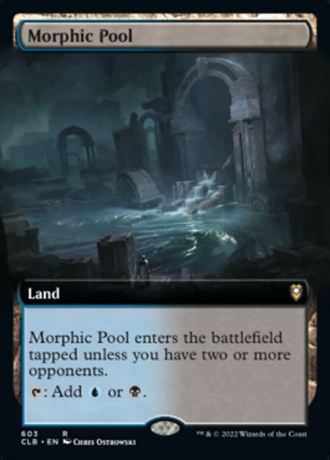 Morphic Pool (Extended Art) [Commander Legends: Battle for Baldur's Gate] | Good Games Cannington