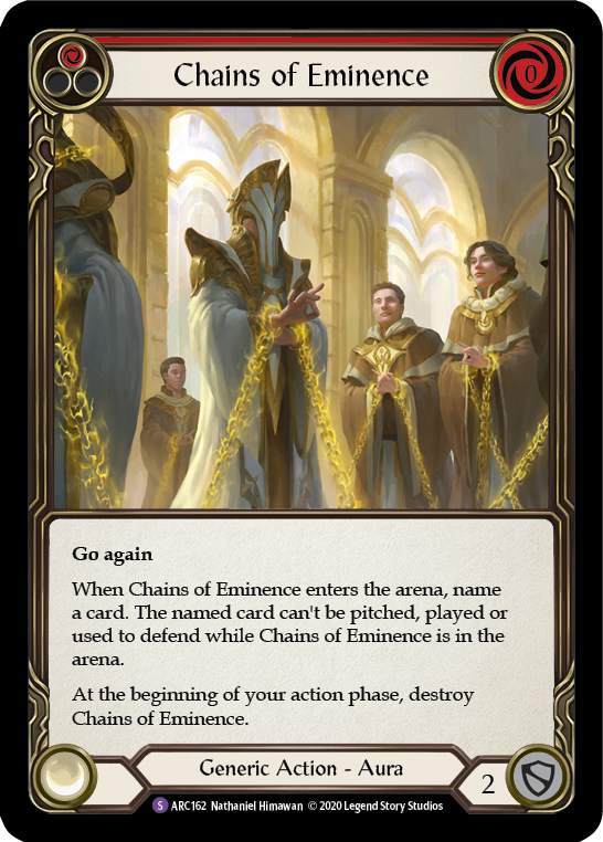 Chains of Eminence [U-ARC162] Unlimited Normal | Good Games Cannington