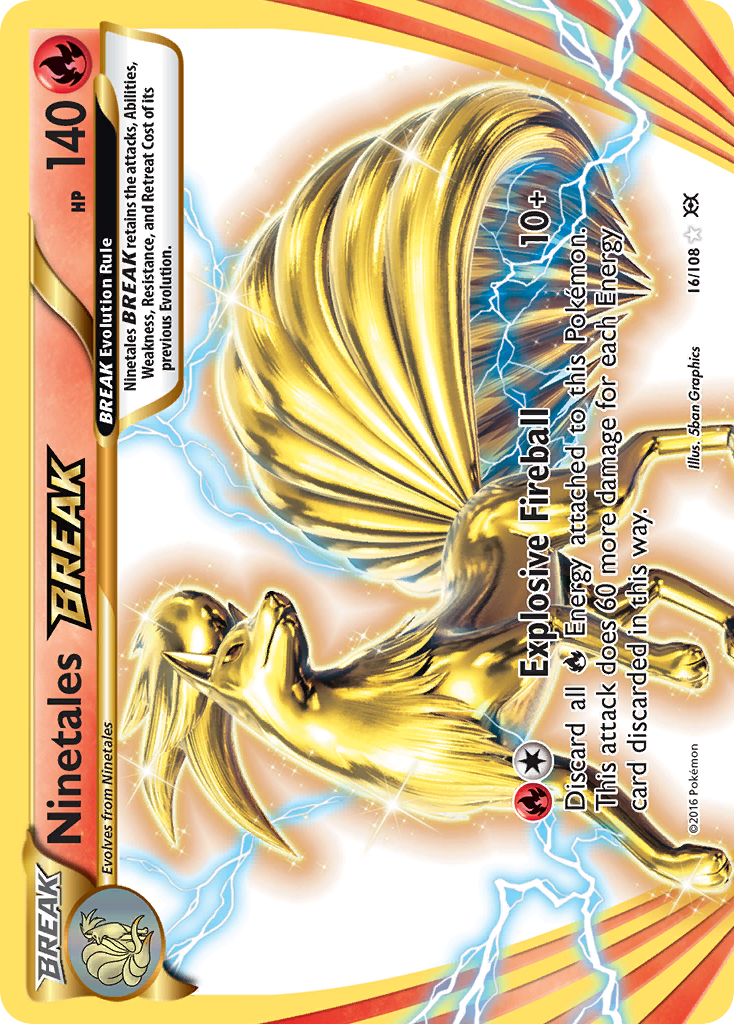 Ninetales BREAK (16/108) [XY: Evolutions] | Good Games Cannington