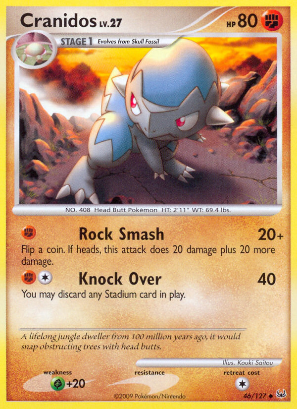 Cranidos (46/127) [Platinum: Base Set] | Good Games Cannington