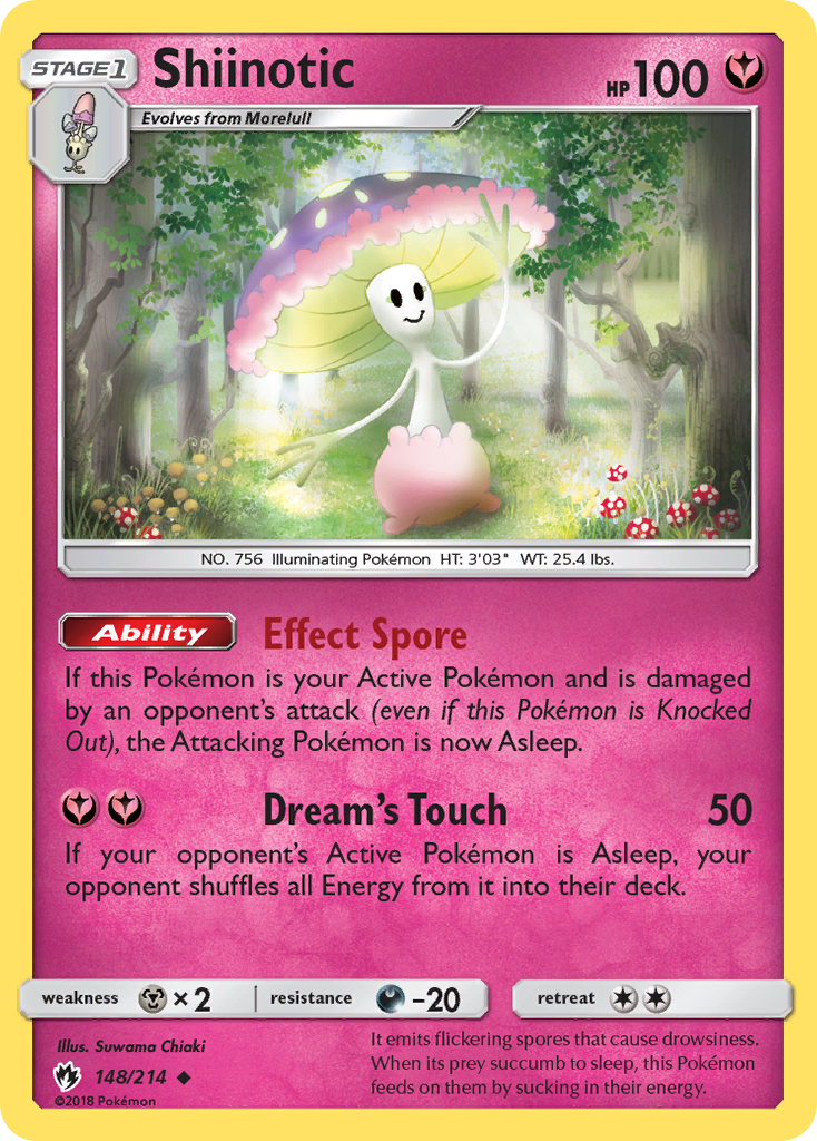 Shiinotic (148/214) [Sun & Moon: Lost Thunder] | Good Games Cannington