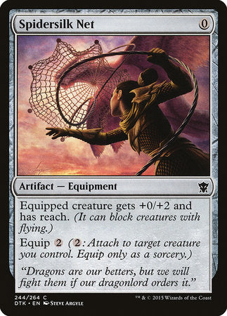 Spidersilk Net [Dragons of Tarkir] | Good Games Cannington
