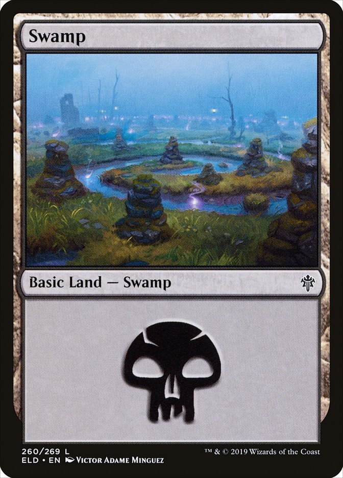 Swamp (260) [Throne of Eldraine] | Good Games Cannington
