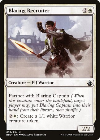 Blaring Recruiter [Battlebond] | Good Games Cannington