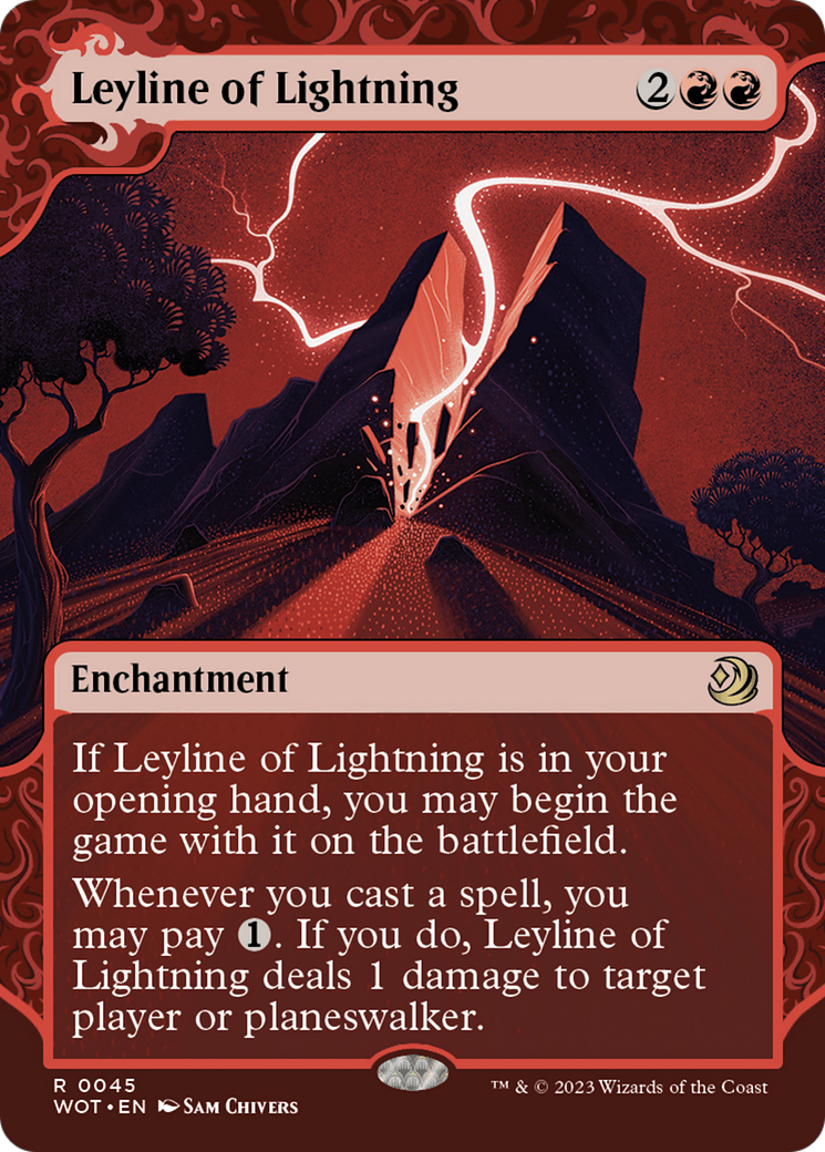 Leyline of Lightning [Wilds of Eldraine: Enchanting Tales] | Good Games Cannington