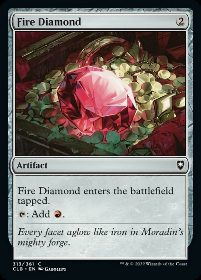 Fire Diamond [Commander Legends: Battle for Baldur's Gate] | Good Games Cannington