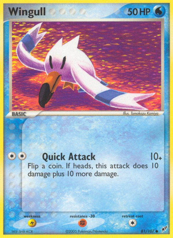 Wingull (81/107) [EX: Deoxys] | Good Games Cannington