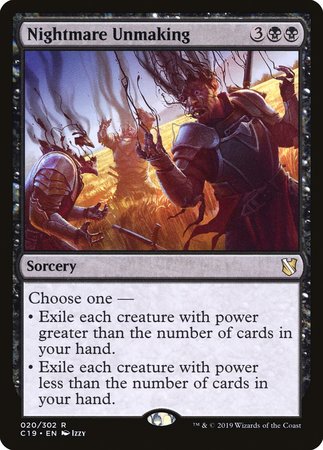 Nightmare Unmaking [Commander 2019] | Good Games Cannington
