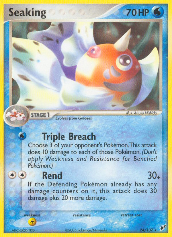 Seaking (24/107) [EX: Deoxys] | Good Games Cannington