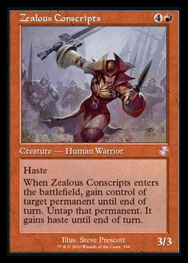 Zealous Conscripts (Timeshifted) [Time Spiral Remastered] | Good Games Cannington