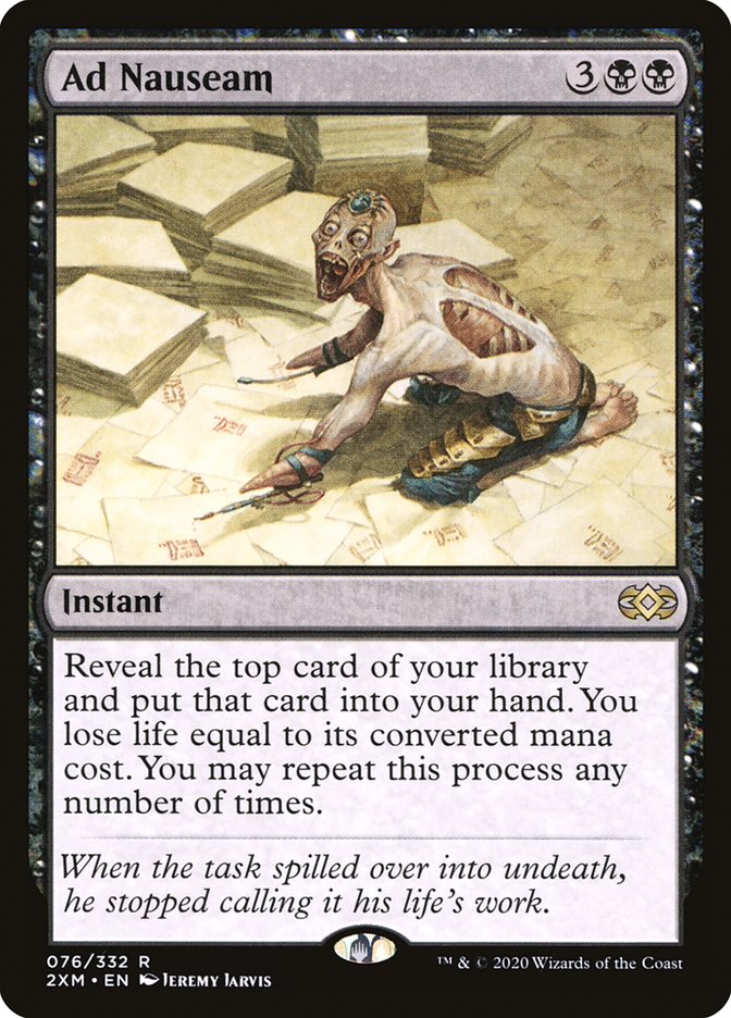Ad Nauseam [Double Masters] | Good Games Cannington