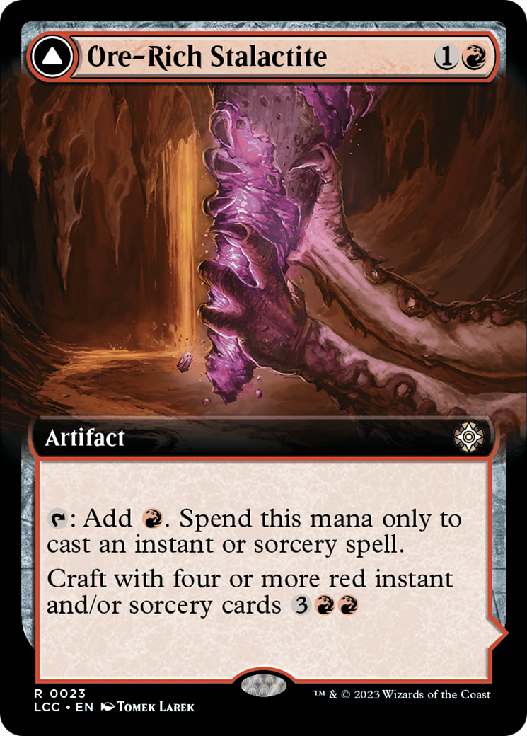Ore-Rich Stalactite (Extended Art) [The Lost Caverns of Ixalan Commander] | Good Games Cannington