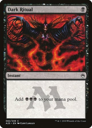 Dark Ritual [Masters 25] | Good Games Cannington