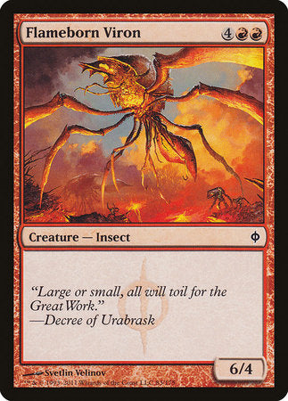 Flameborn Viron [New Phyrexia] | Good Games Cannington