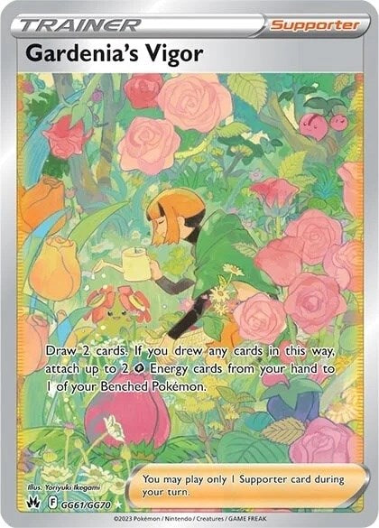 Gardenia's Vigor (GG61/GG70) [Sword & Shield: Crown Zenith] | Good Games Cannington