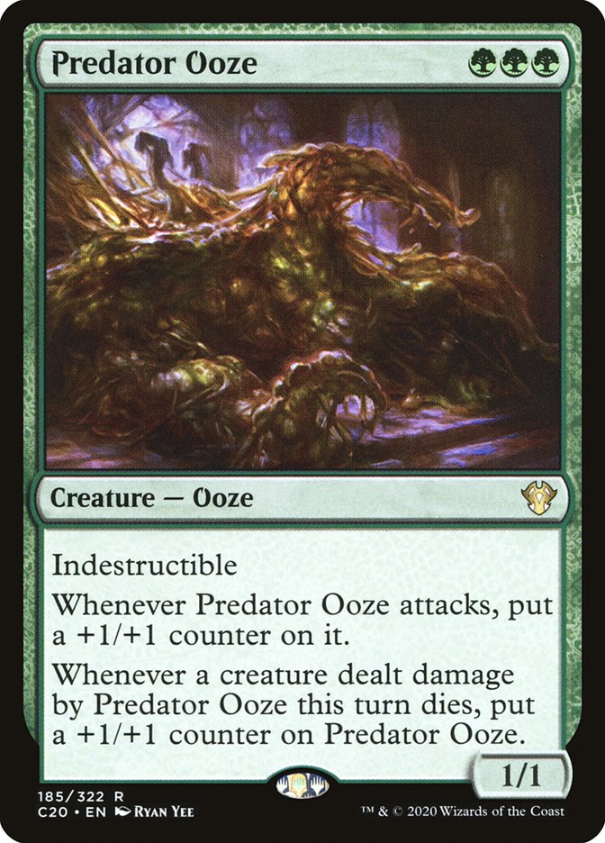 Predator Ooze [Commander 2020] | Good Games Cannington