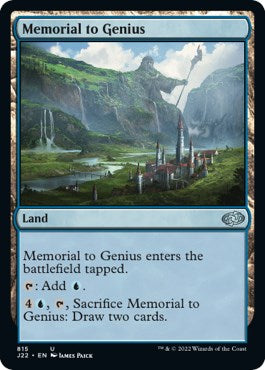 Memorial to Genius [Jumpstart 2022] | Good Games Cannington