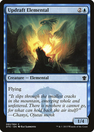 Updraft Elemental [Dragons of Tarkir] | Good Games Cannington