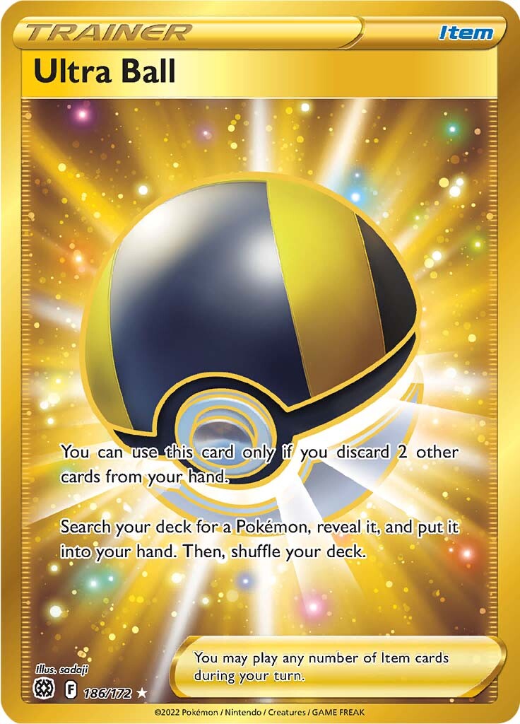 Ultra Ball (186/172) [Sword & Shield: Brilliant Stars] | Good Games Cannington