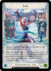 Lexi // Frostbite [ELE032] (Tales of Aria)  1st Edition Normal | Good Games Cannington
