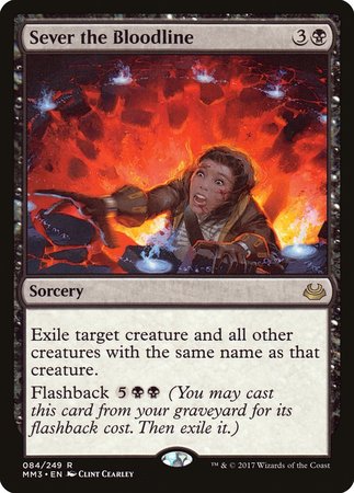 Sever the Bloodline [Modern Masters 2017] | Good Games Cannington