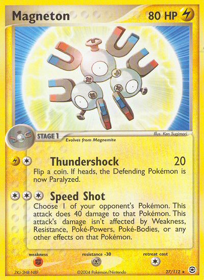 Magneton (27/112) [EX: FireRed & LeafGreen] | Good Games Cannington