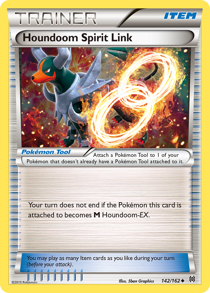Houndoom Spirit Link (142/162) [XY: BREAKthrough] | Good Games Cannington