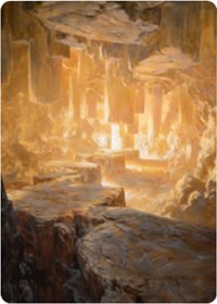 Pillarverge Pathway Art Card [Zendikar Rising Art Series] | Good Games Cannington
