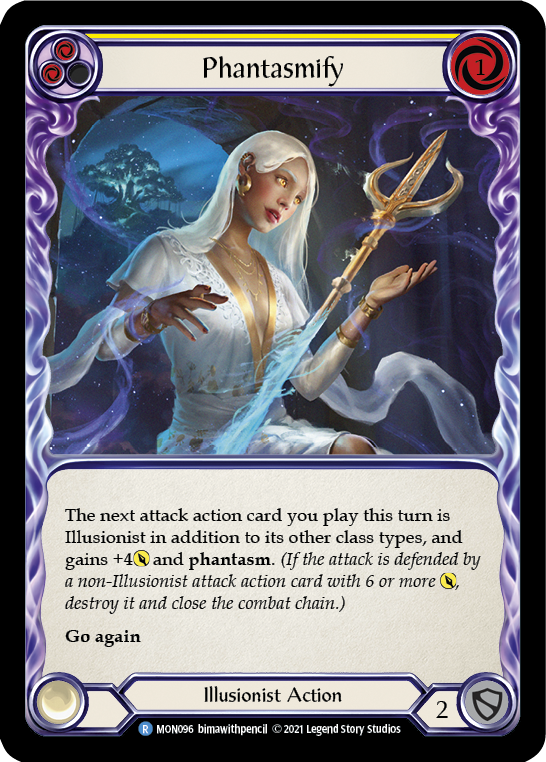 Phantasmify (Yellow) [MON096] 1st Edition Normal | Good Games Cannington