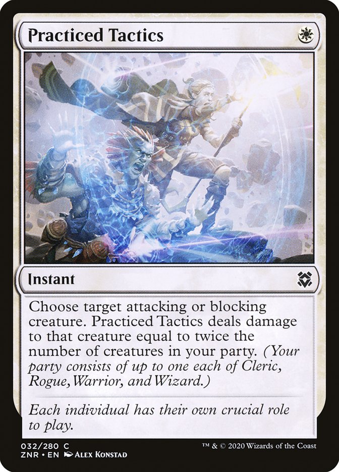 Practiced Tactics [Zendikar Rising] | Good Games Cannington