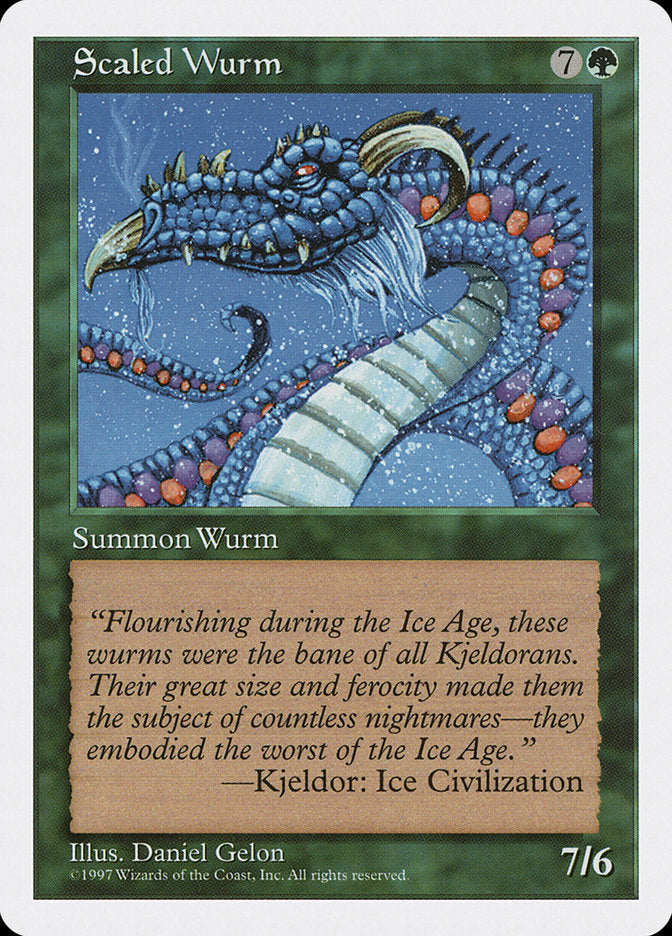 Scaled Wurm [Fifth Edition] | Good Games Cannington