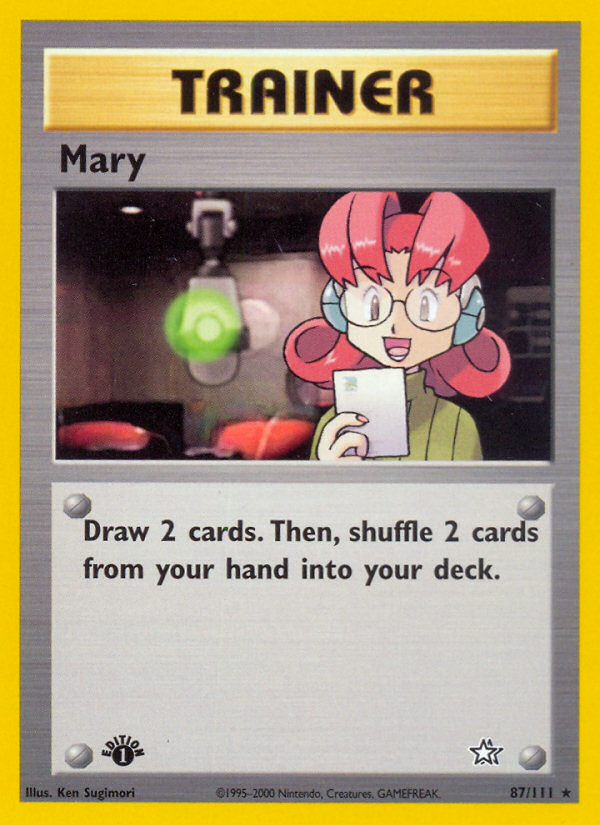 Mary (87/111) [Neo Genesis 1st Edition] | Good Games Cannington