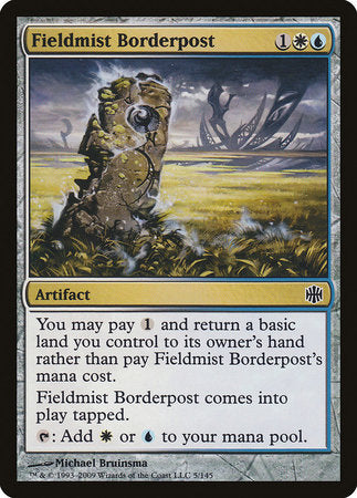 Fieldmist Borderpost [Alara Reborn] | Good Games Cannington
