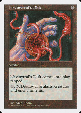 Nevinyrral's Disk [Fifth Edition] | Good Games Cannington