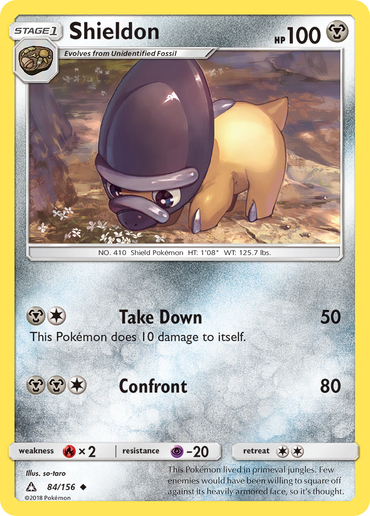 Shieldon (84/156) [Sun & Moon: Ultra Prism] | Good Games Cannington