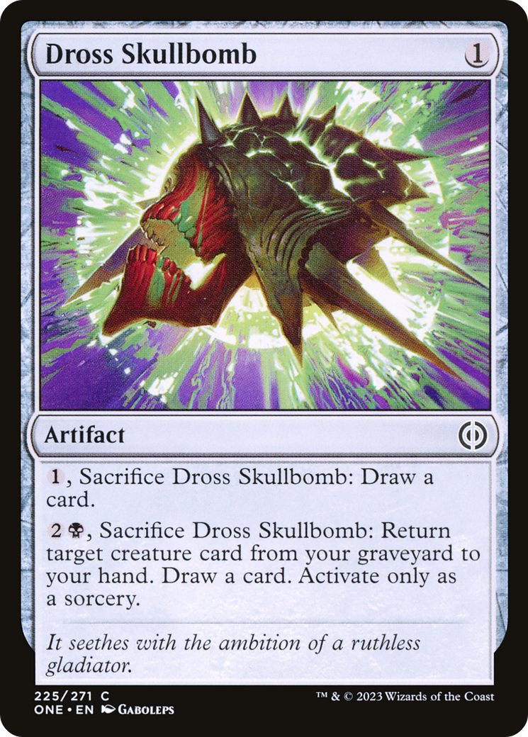 Dross Skullbomb [Phyrexia: All Will Be One] | Good Games Cannington