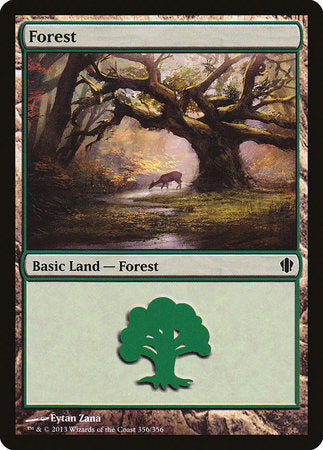 Forest (356) [Commander 2013] | Good Games Cannington